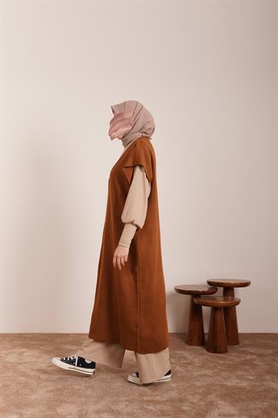 Süveter Tunik - Taba