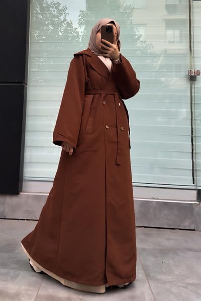 Tam Boy Trençkot - Kahve