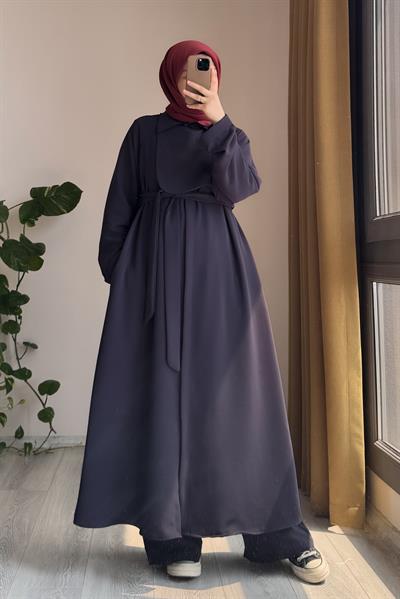 Trenç Pantolonlu Takım - Antrasit