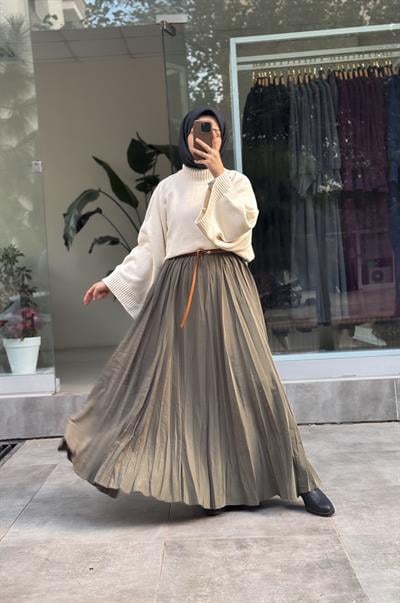 Trend Etek - Haki yeşil