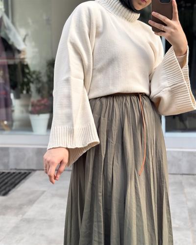 Trend Etek - Haki yeşil