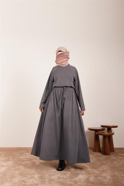 Triko Etekli Takım - Antrasit