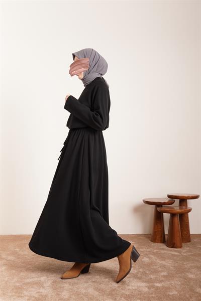 Triko Etekli Takım - Siyah