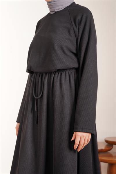 Triko Etekli Takım - Siyah