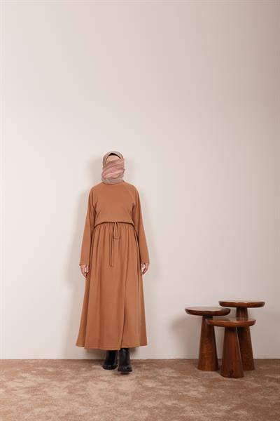 Triko Etekli Takım - Taba