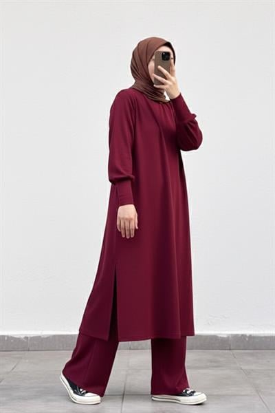 Triko Takım - Bordo