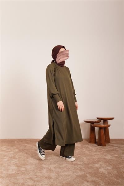 Triko Takım - Haki yeşil