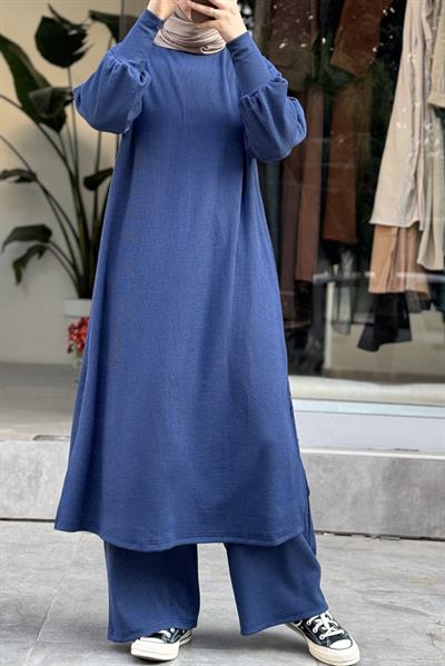 Triko Takım - İndigo mavi