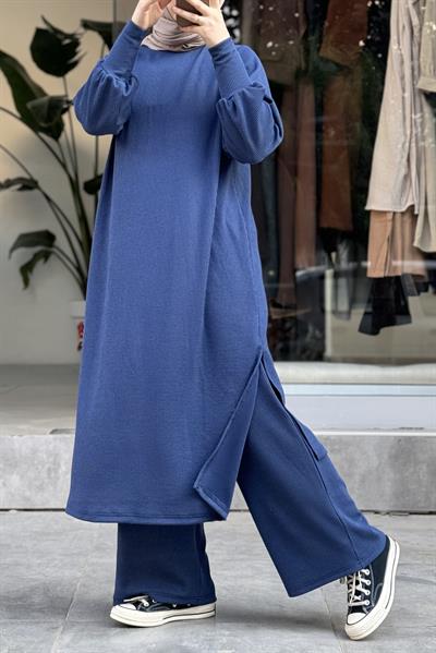 Triko Takım - İndigo mavi