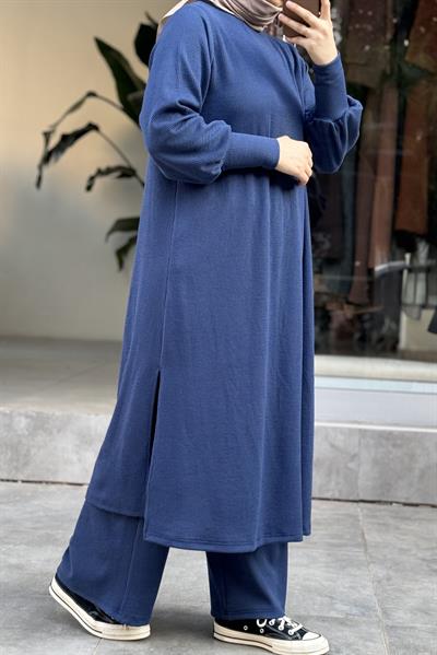 Triko Takım - İndigo mavi