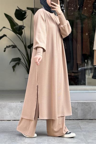 Triko Takım - Vizon