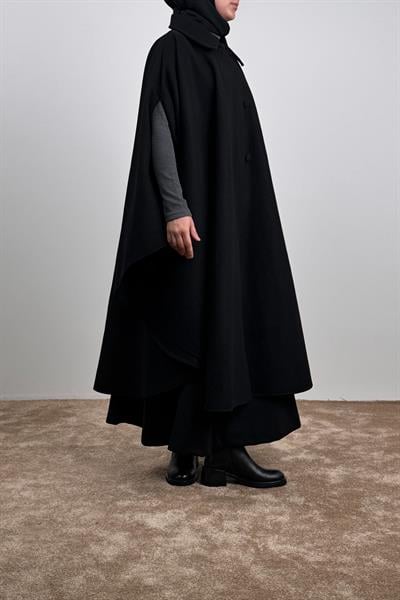 Uzun Kaşe Panço - Siyah