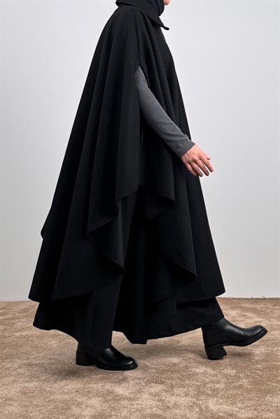 Uzun Kaşe Panço - Siyah