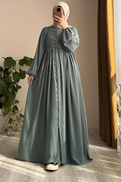 V Robalı Ferace - Mint yeşil