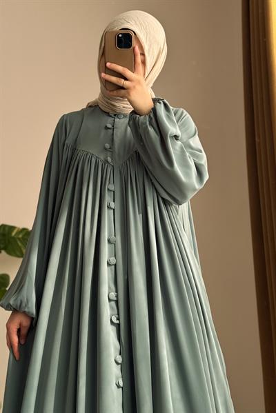 V Robalı Ferace - Mint yeşil