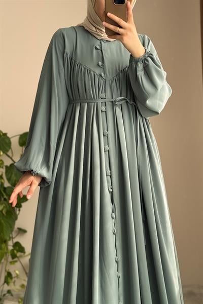 V Robalı Ferace - Mint yeşil