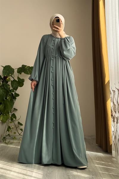 V Robalı Ferace - Mint yeşil