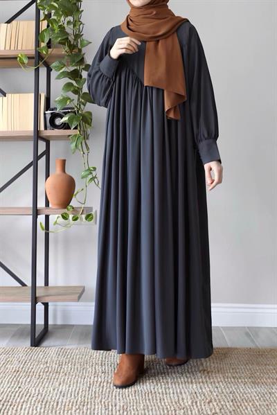 Visal Elbise - Antrasit