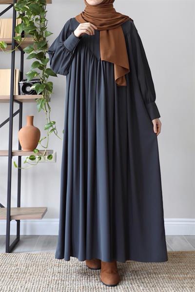 Visal Elbise - Antrasit