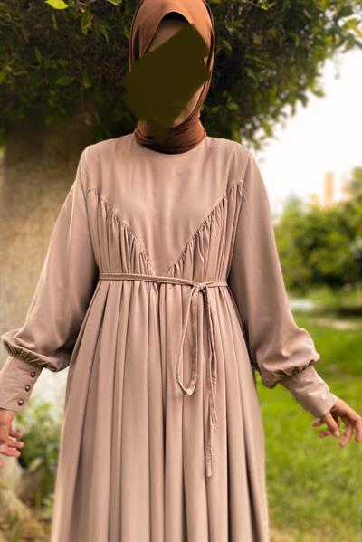Visal Elbise - Bej