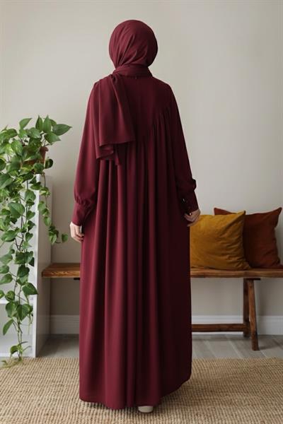 Visal Elbise - Bordo