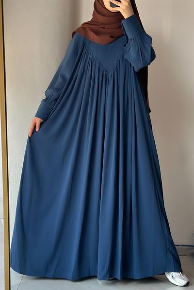 Visal Elbise - İndigo mavi