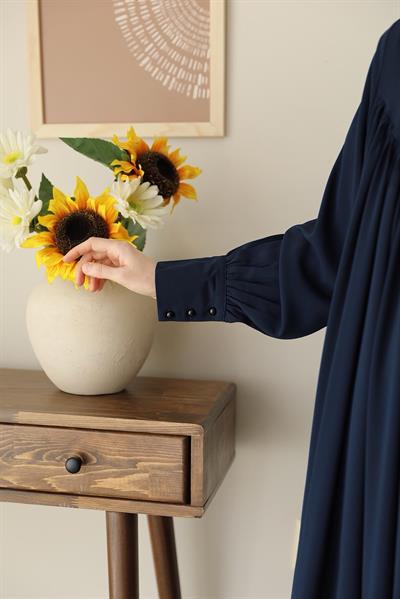 Visal Elbise - Lacivert