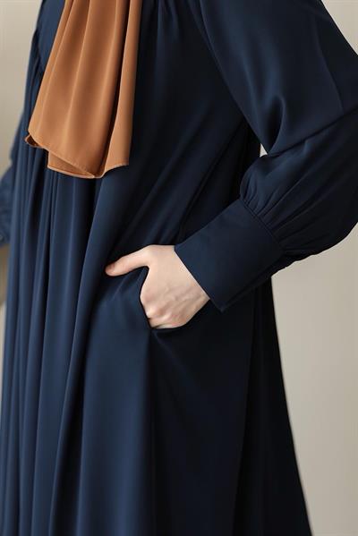 Visal Elbise - Lacivert
