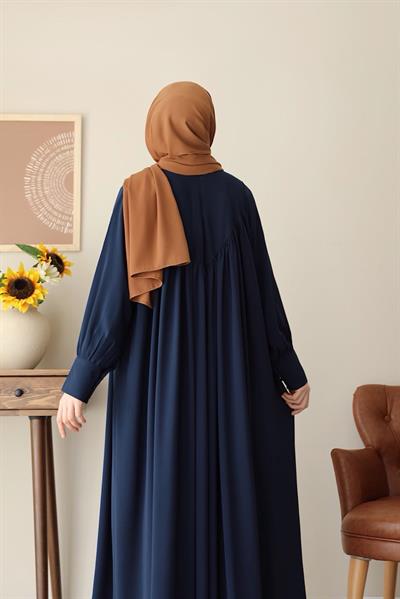 Visal Elbise - Lacivert