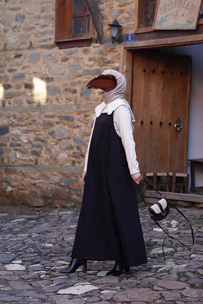 Yakalı Gömlek - Bej