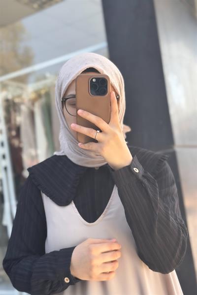 Yakalı Gömlek - Siyah