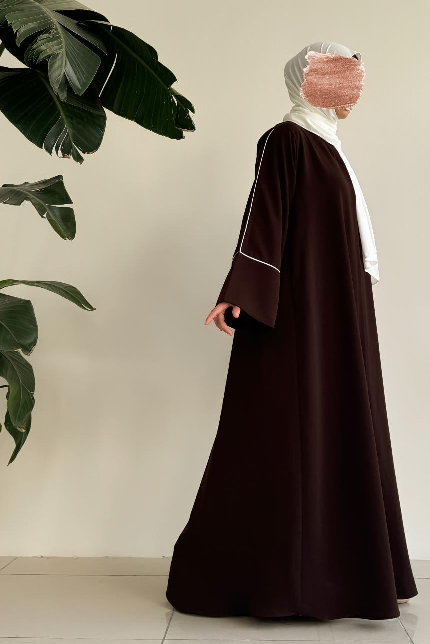 Biyeli Abaya - Acı kahve · 3