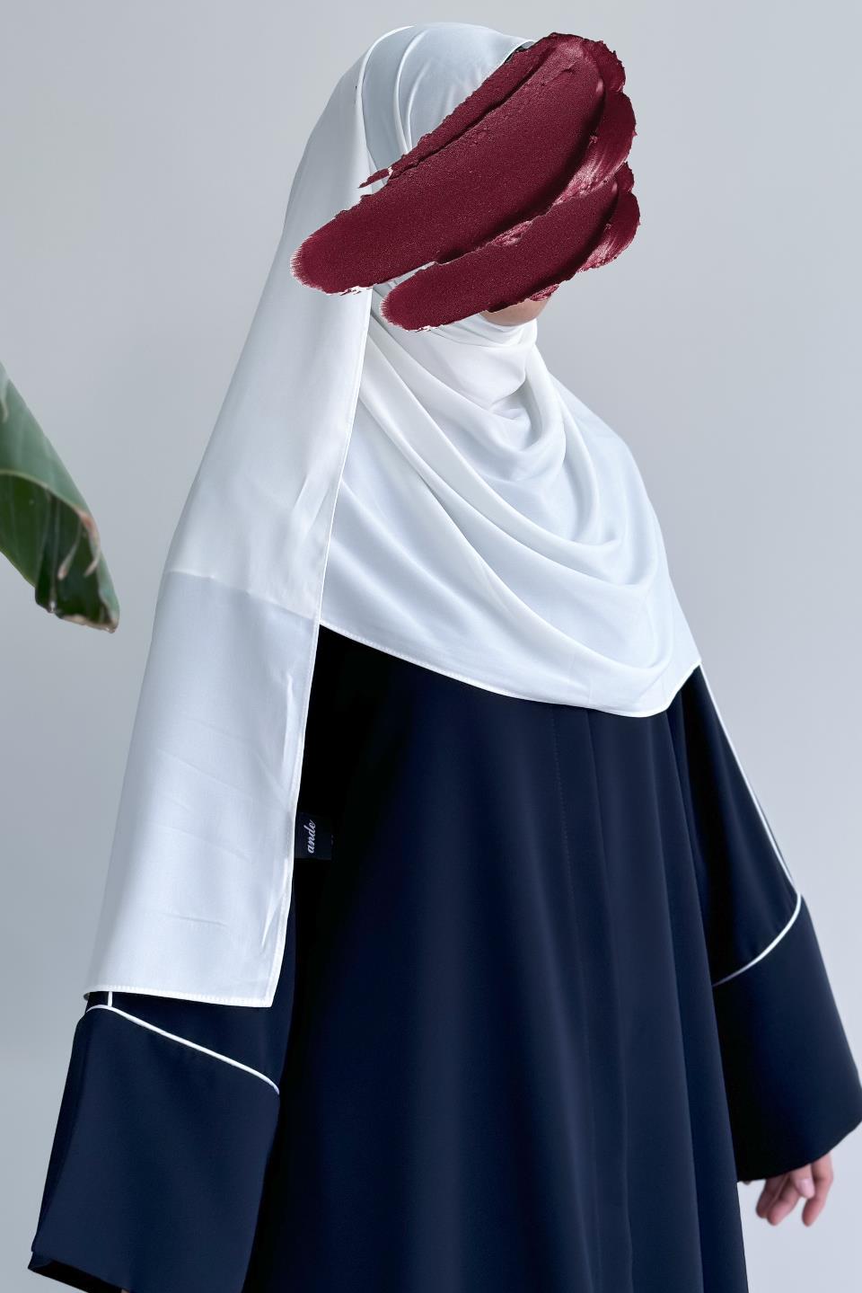 Biyeli Abaya - Lacivert · 2