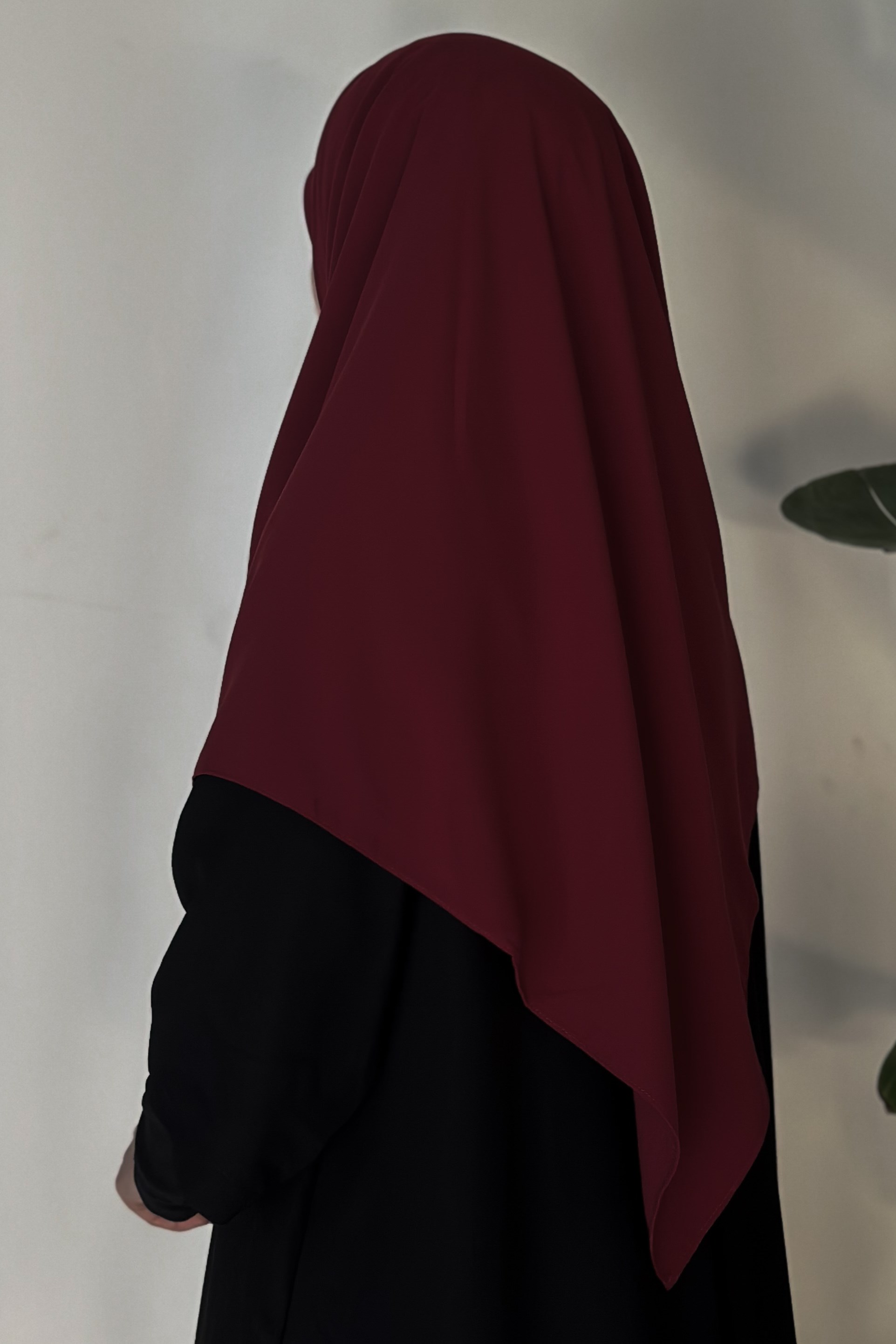 M. İpeği Eşarp - Bordo