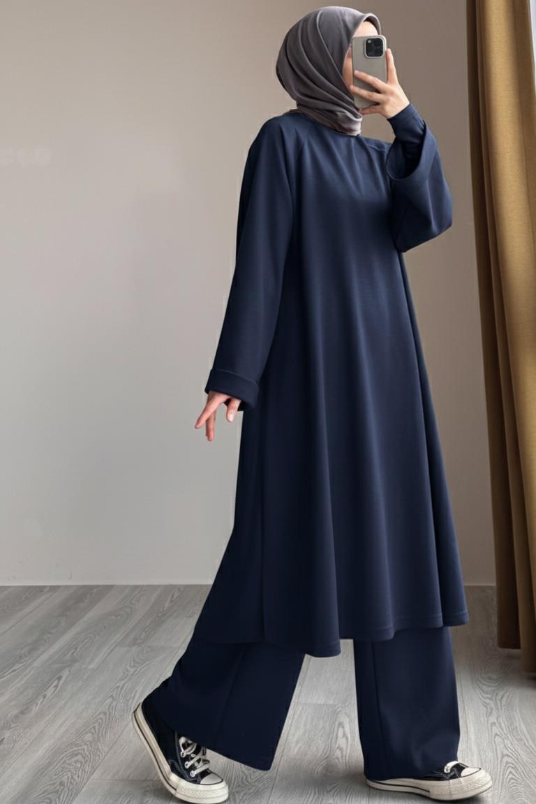 Oysho Pantolonlu Takım - Lacivert · 3
