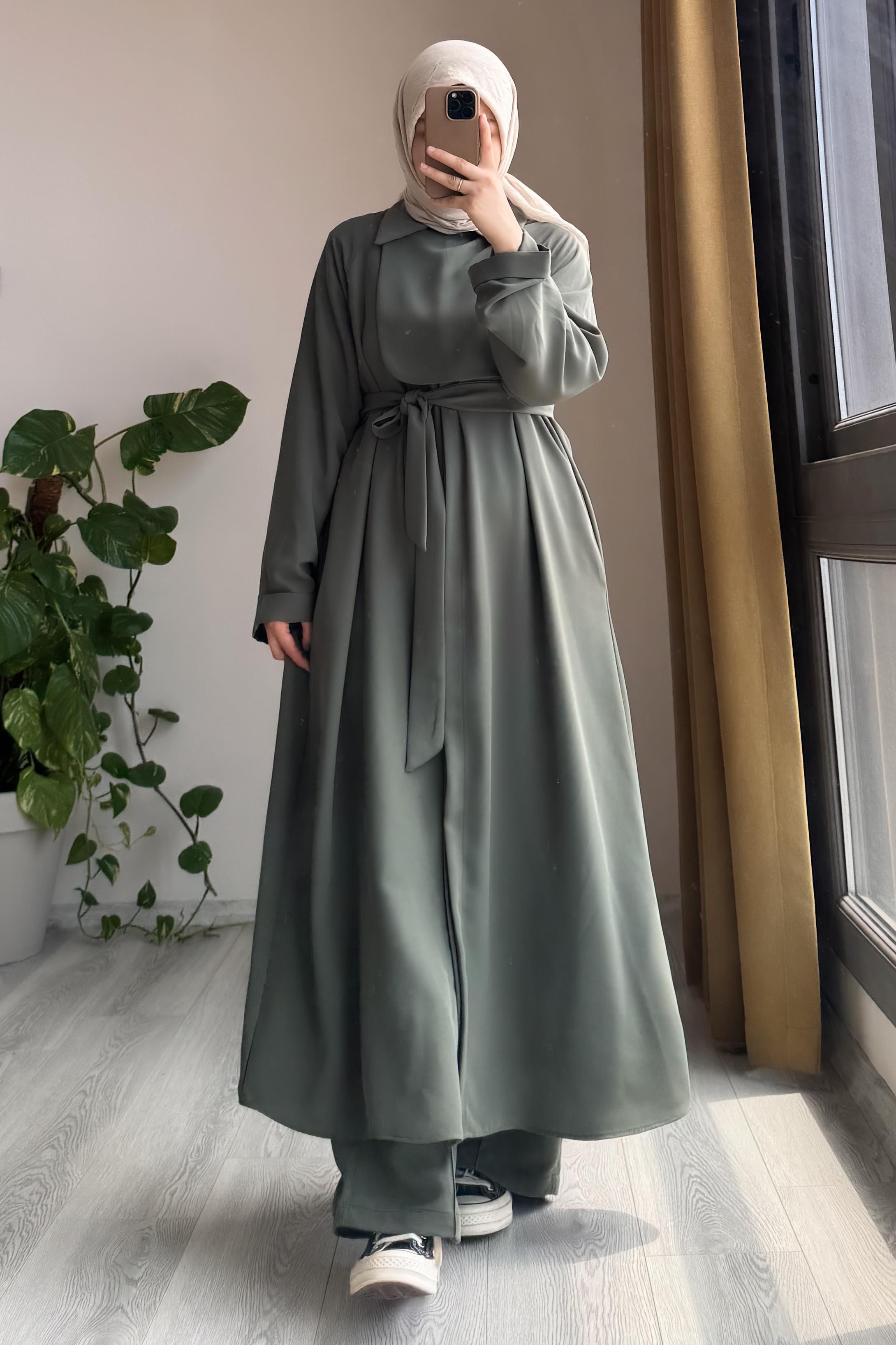 Trenç Pantolonlu Takım - Çağla yeşil · 6