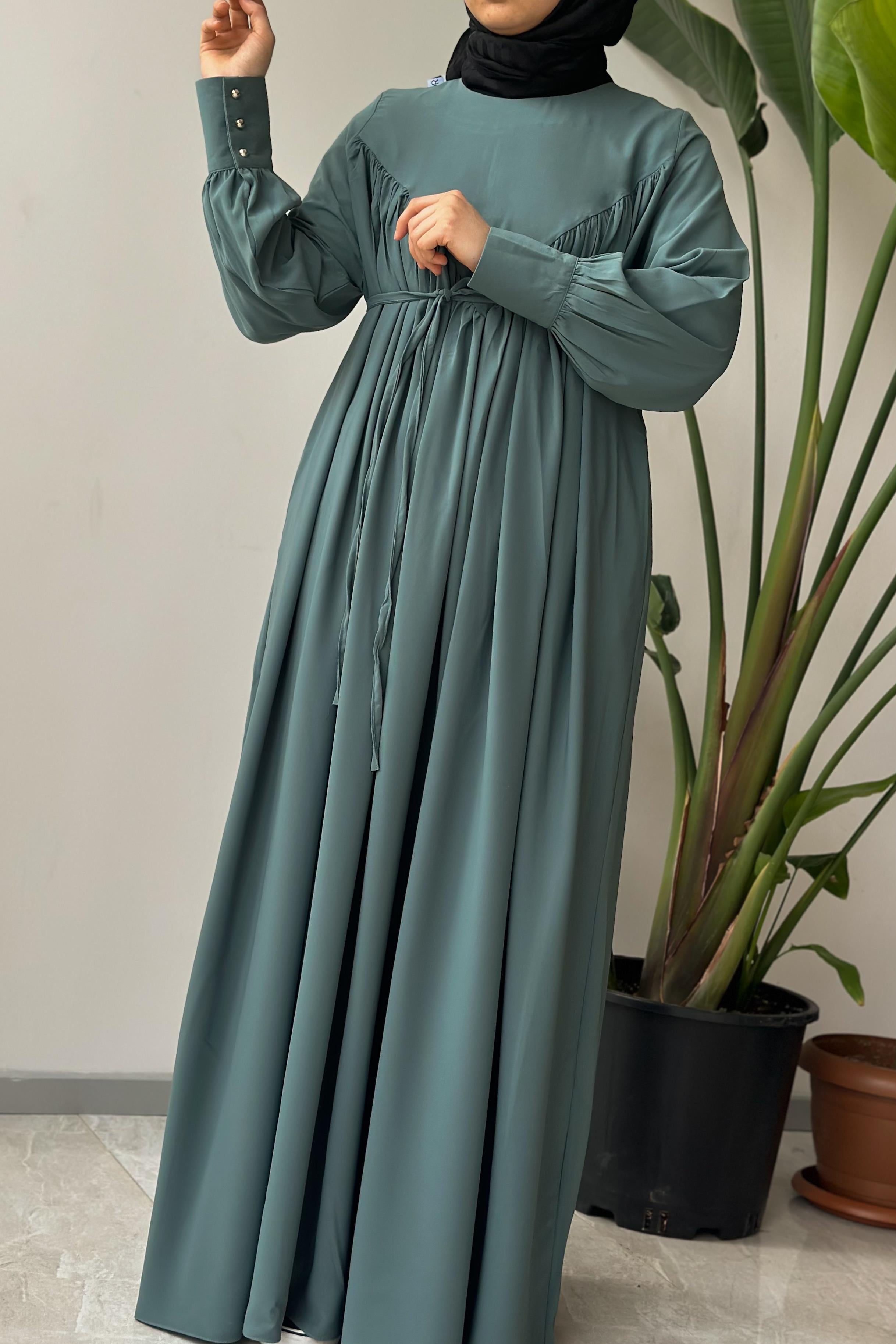 Visal Elbise - Mint yeşil · 3