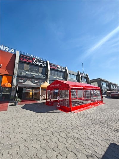 ÇADIR DÜNYASI 4x6 GALVANİZLİ SİSTEM KIŞ BAHÇESİ