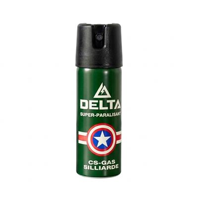 Çadır Dünyası Delta Biber Gazı 50 ml - Orijinal CS Gazı Formüllü, Emniyet Kapaklı ve Yüksek Etkili Kişisel Savunma Spreyi
