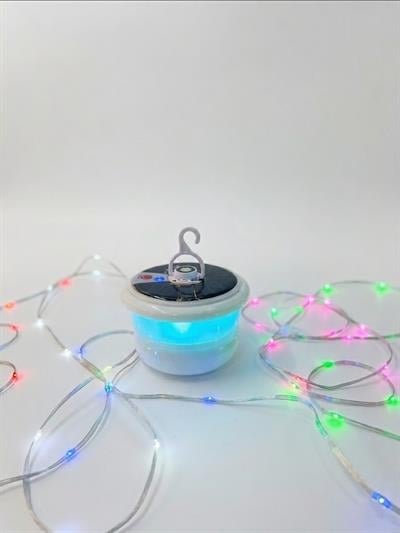 Çadır Dünyası KL-669 - Güneş Panelli & Askı Aparatlı Profesyonel Aydınlatma Led