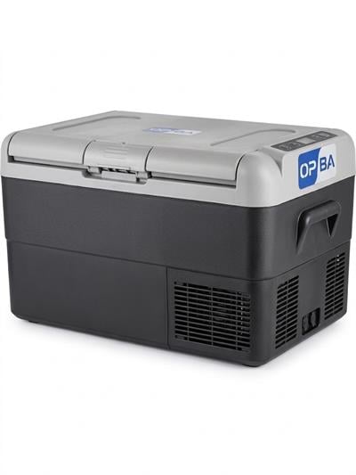 Çadır Dünyası Opba 47 Litre Kompresörlü Araç Buzdolabı - 12V/24V Uyumlu, -18°C Derin Dondurucu Özellikli, Dijital Panelli Taşınabilir Buzdolabı