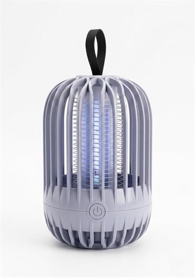 Çadır Dünyası Panther PT-Z614 2'si 1 Arada Sinek Öldürücü ve Gece Lambası - 360° UV LED, 1200mAh Şarjlı, Sessiz ve Kimyasalsız Haşere Kovucu