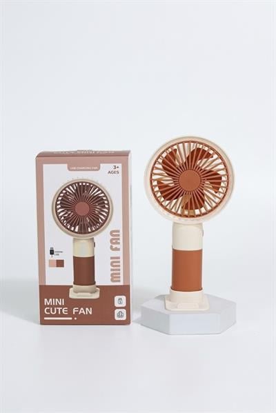 Çadır Dünyası W-1630-A Mini Katlanır Masaüstü Vantilatör - 180° Ayarlanabilir, Telefon Tutuculu, A+ Enerji Sınıfı Portatif Fan