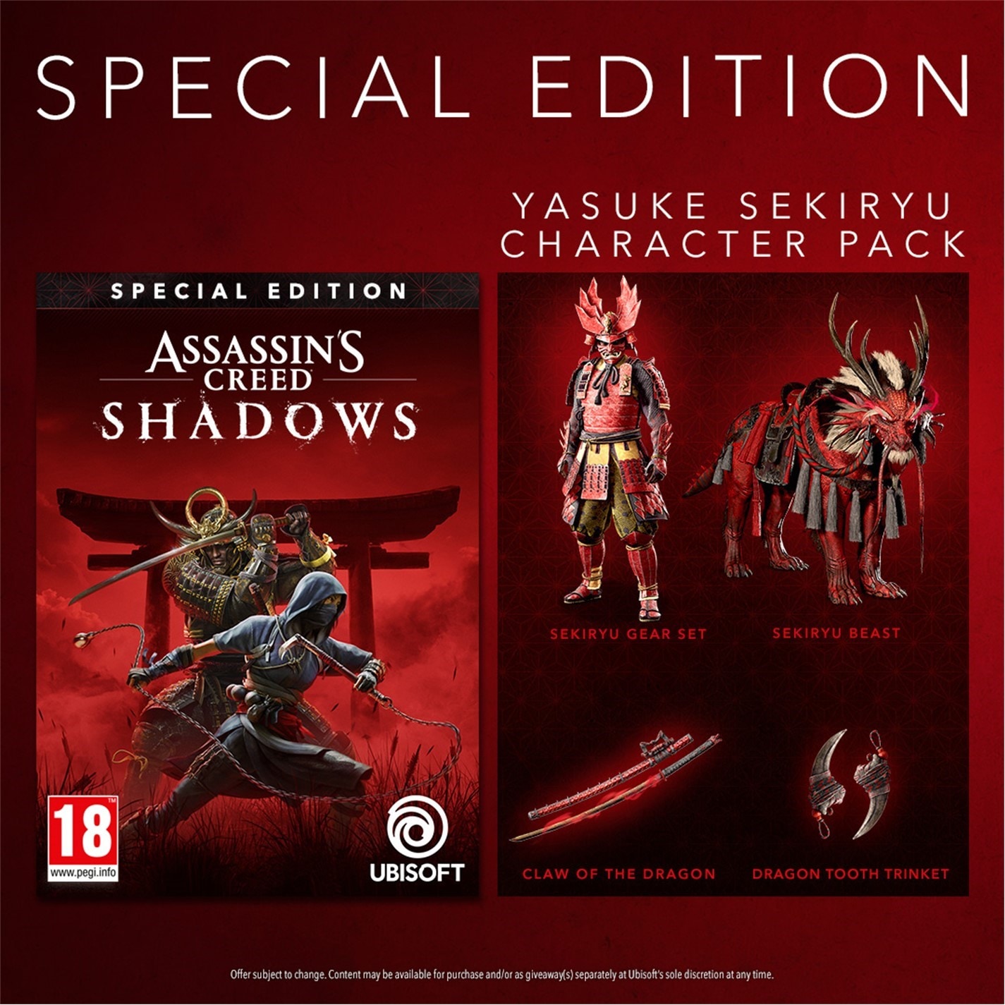 Assassin’s Creed Shadows Special Edition