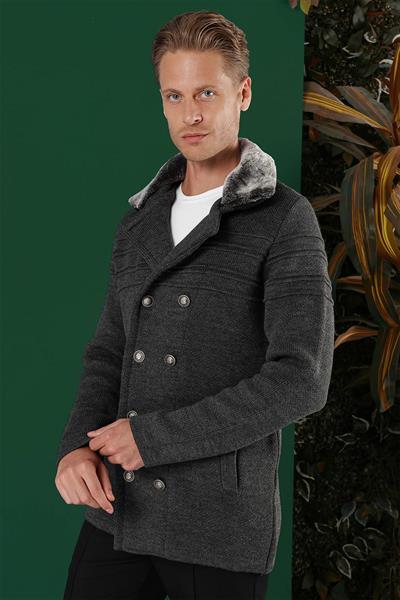 02 Slim Fit Antrasit Spor Kaban