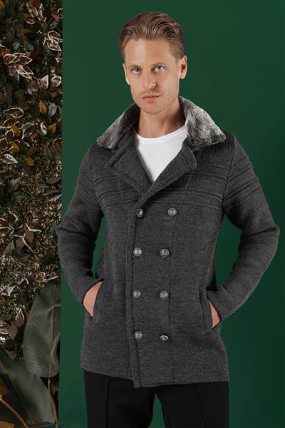 02 Slim Fit Antrasit Spor Kaban