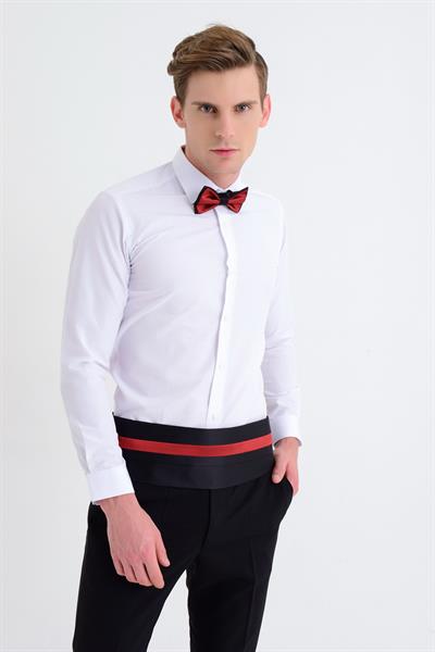 10 Siyah-Bordo Kuşak Seti