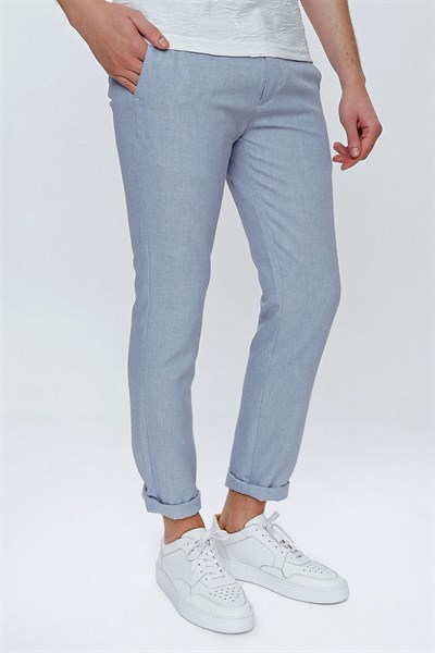 ATP 032 Slim Fit Mavi Spor Pantolon