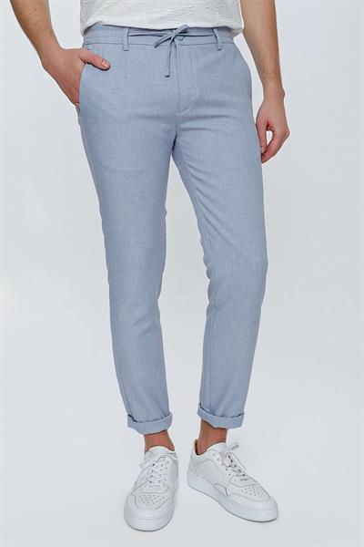 ATP 032 Slim Fit Mavi Spor Pantolon