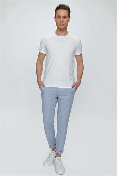 ATP 032 Slim Fit Mavi Spor Pantolon
